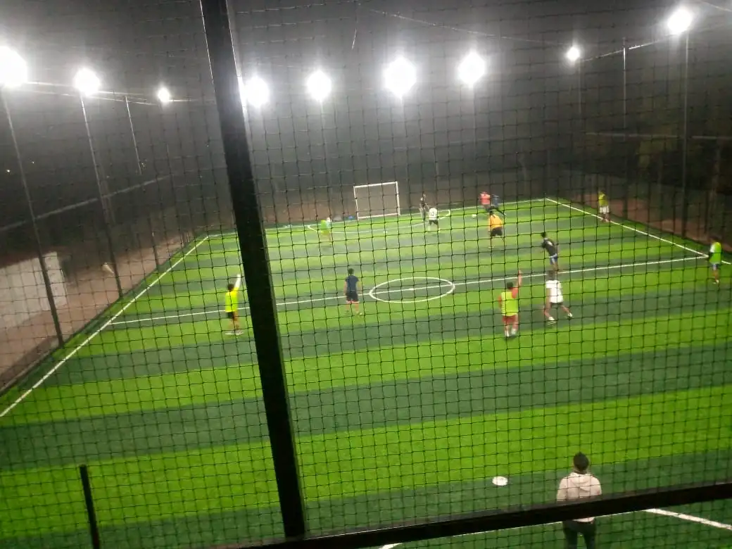Football under the night skies